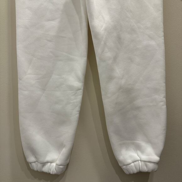Comfrt White Cloud Sweatpants Baggy Relaxed Oversized Loungewear Cozycore Active - Picture 8 of 10